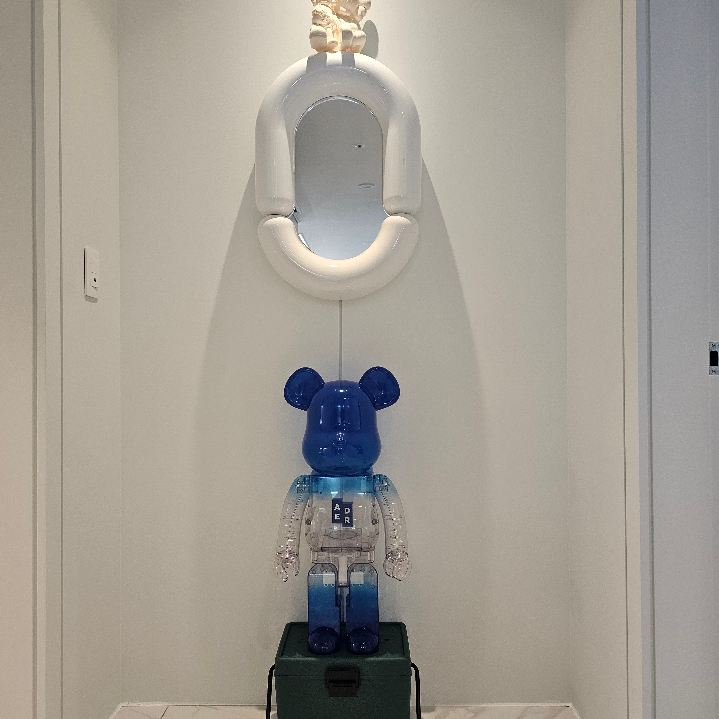 Bearbrick x Ader Error 2nd Ver. 1000% 착용 스타일