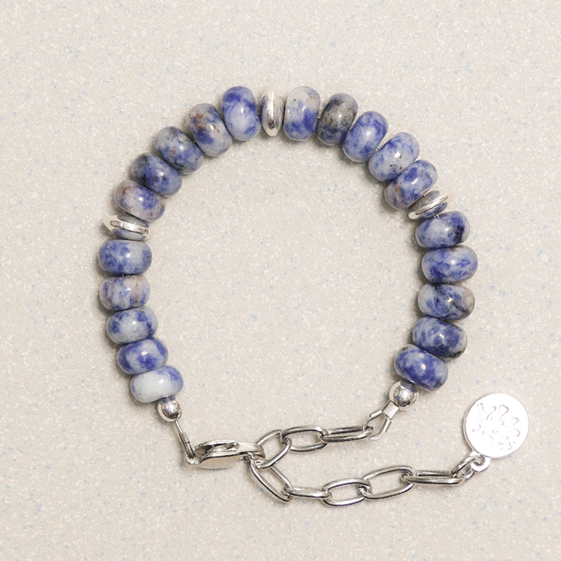 토우토우아카이브 하비에르 팔찌 데플드 블루(TOWTOW.ARCHIVE Javier Bracelet Dappled Blue) - 2