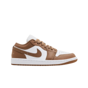 (W) Jordan 1 Low Archaeo Brown White