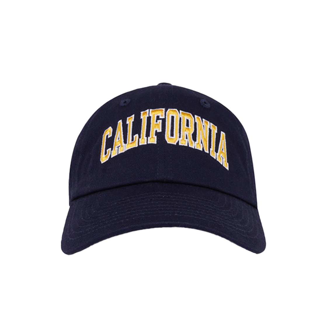 KW5AHTCSR15NY Sporty & Rich California Hat Navy - 25SS - 대표 이미지 #1