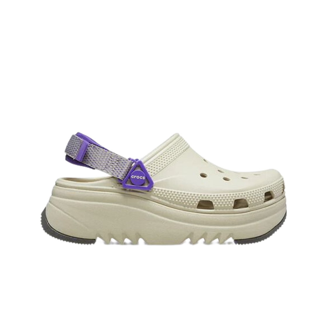 크록스 클래식 하이커엑스케이프 클로그 본 퍼플(Crocs Classic HikerXscape Clog Bone Purple) - 1