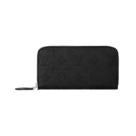 Louis Vuitton Zippy Wallet Mahina Leather Noir