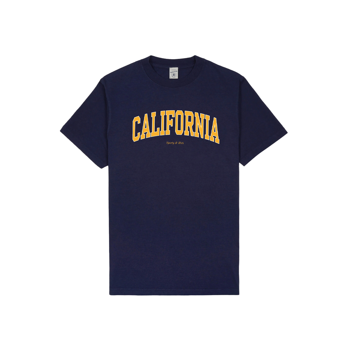 KW5ATSSSR13NY Sporty & Rich California T-Shirt Navy - 25SS