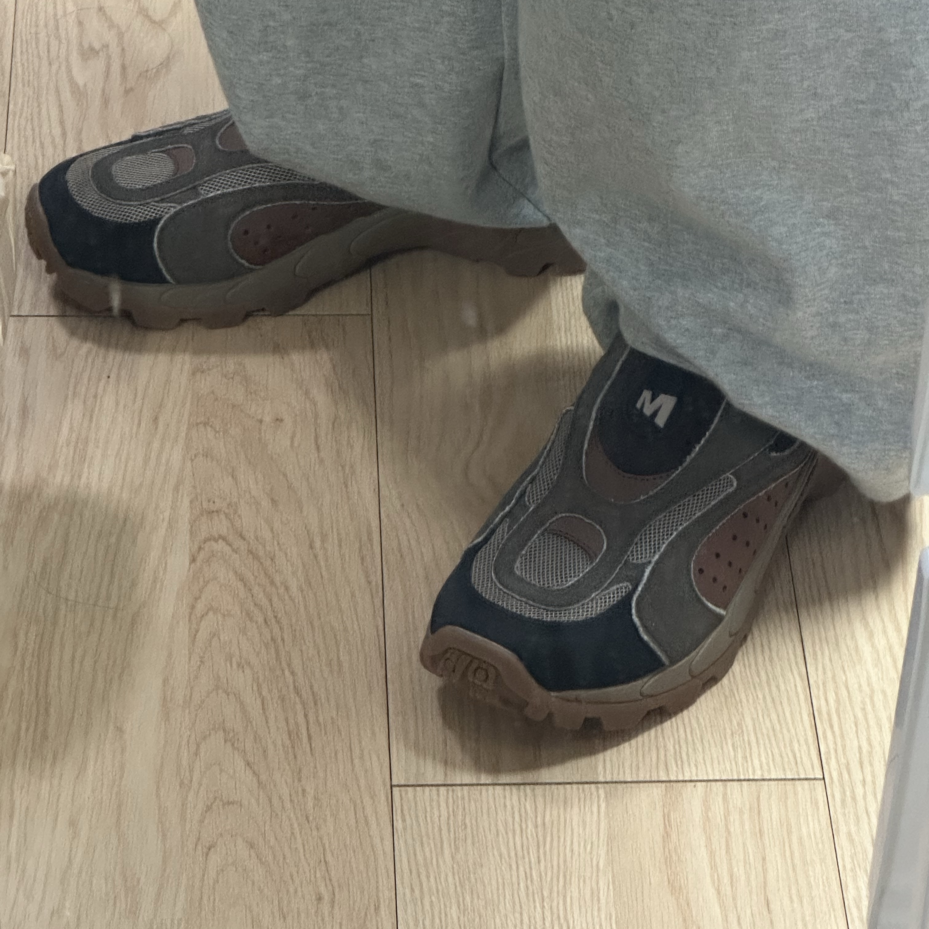 [1TRL] Merrell Moc Speed Streak Evo SE Bracken Plum - 24FW 착용 스타일 - 2