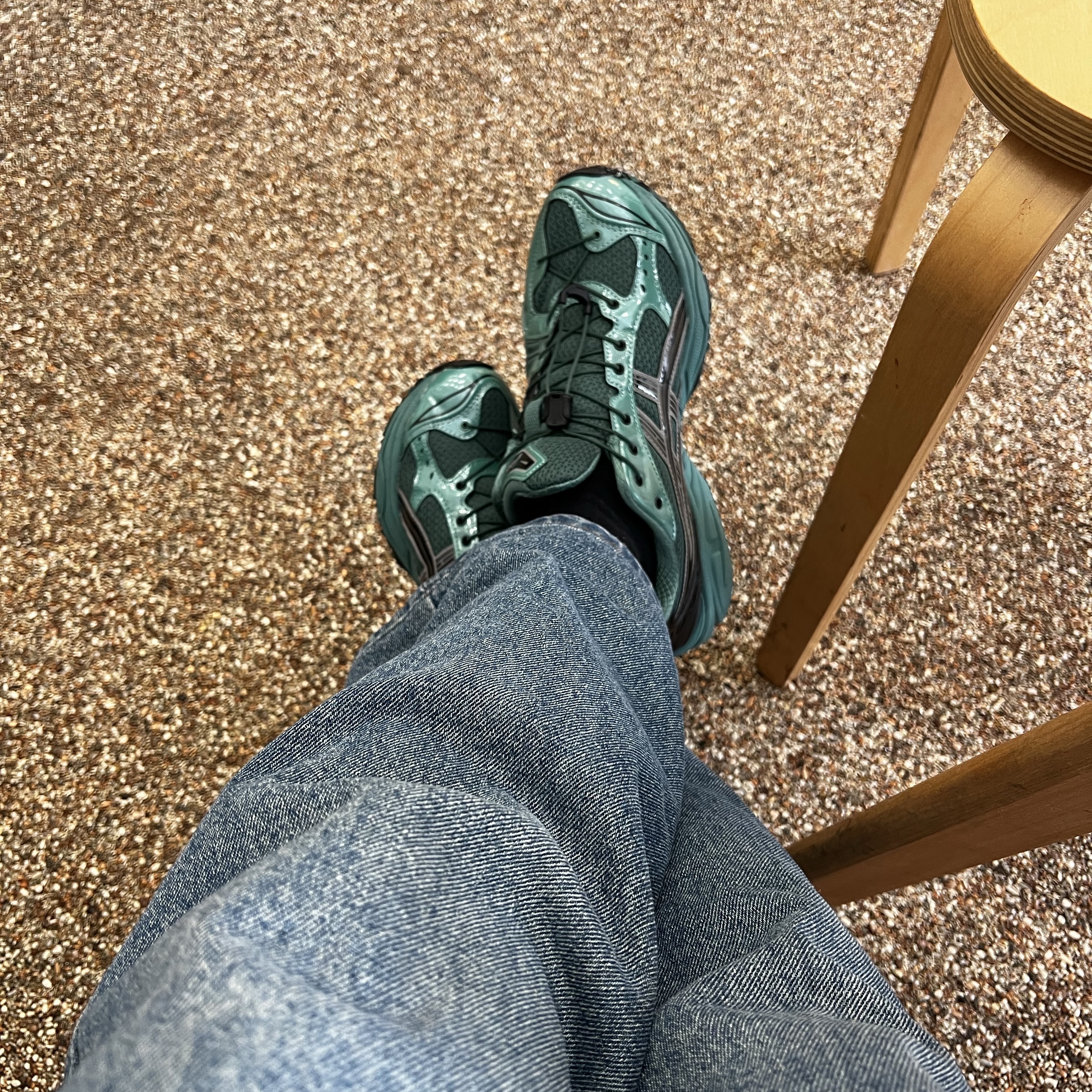 Asics x Unaffected Gel-Kayano 14 Uranus Green 착용 스타일 - 3
