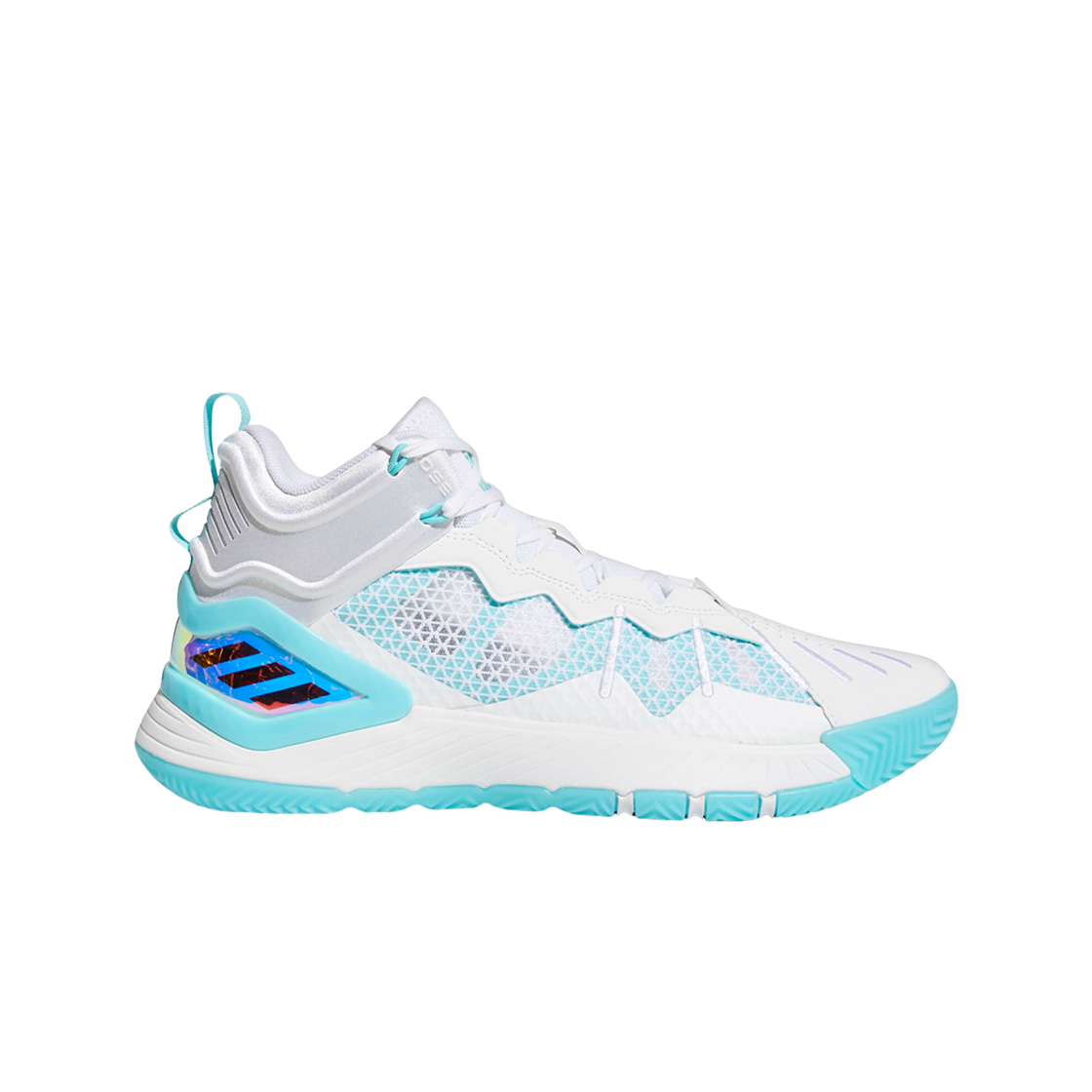GY3264 Adidas D Rose Son of Chi Cloud White Pulse Aqua