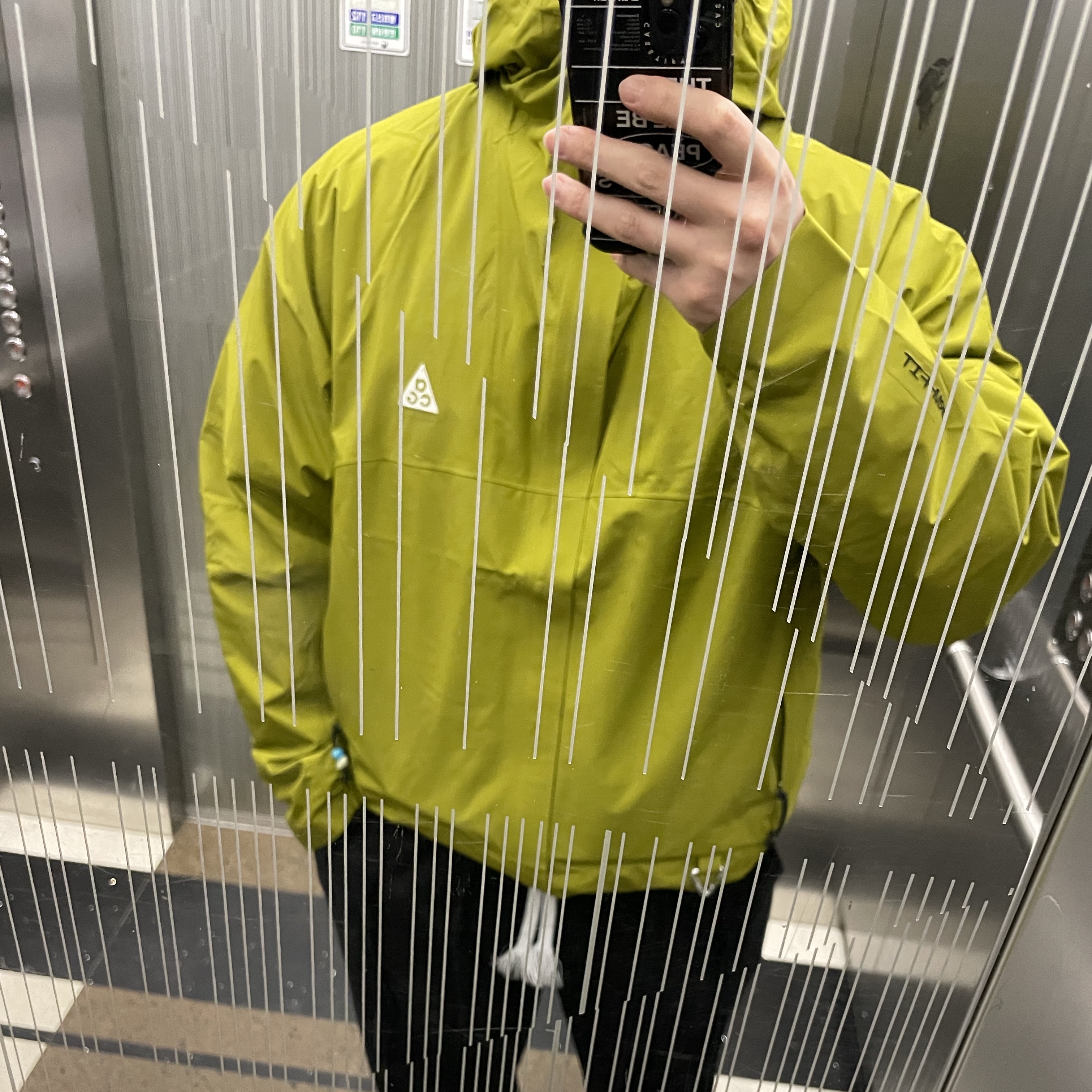 Nike ACG Storm-Fit ADV Cascade Rains Full Zip Jacket Moss - Asia 착용 스타일