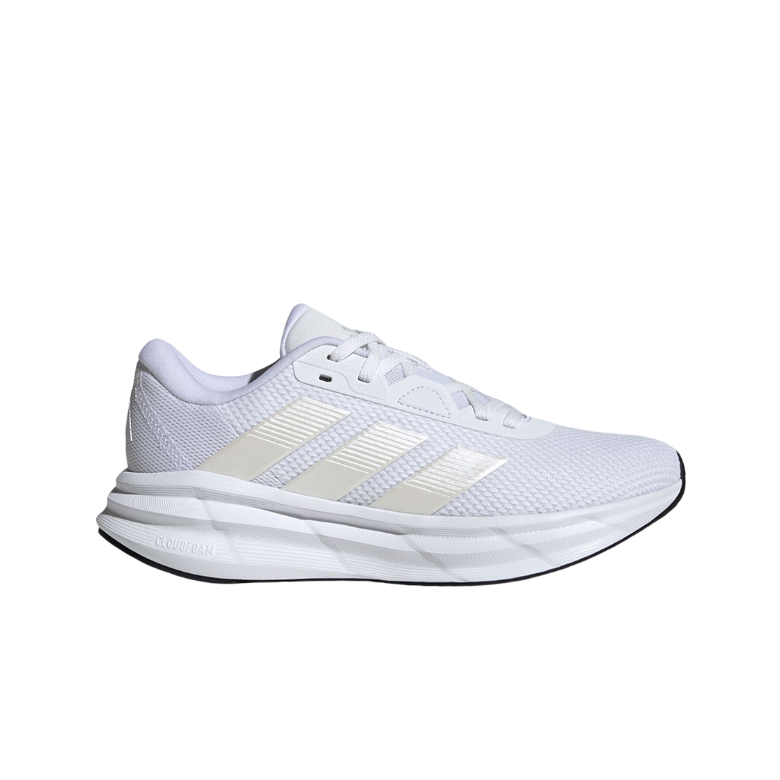 (W) 아디다스 갤럭시 7 러닝 클라우드 화이트 제로 메탈릭((W) Adidas Galaxy 7 Running Cloud White Zero Metalic) - 1
