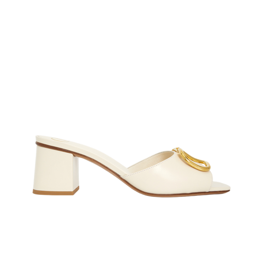 (W) Valentino Vlogo Signature Sandal Ivory