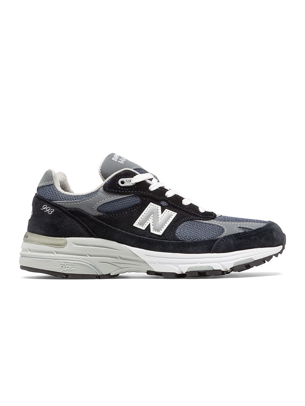New Balance 993 Made in USA Grey - D Standard, New Balance 993 Made in USA Navy - D Standard 착용 스타일 - 4