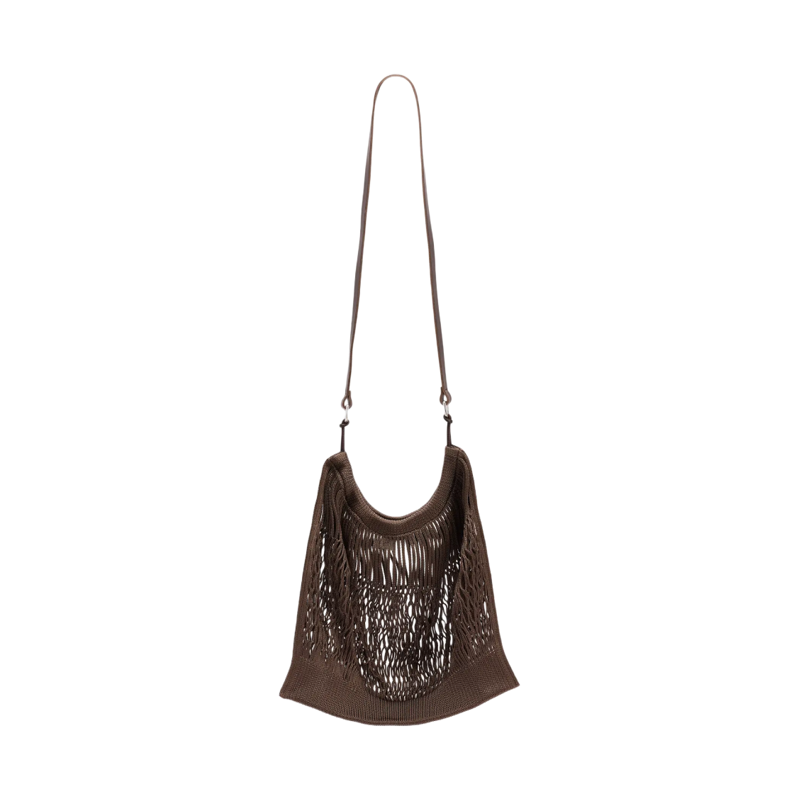 르메르 나일론 네트 라지 크로스바디 필트 네트 쇼핑백 마론 글라세 | Lemaire | KREAM Lemaire Nylon Net Large Crossbody Filt... 