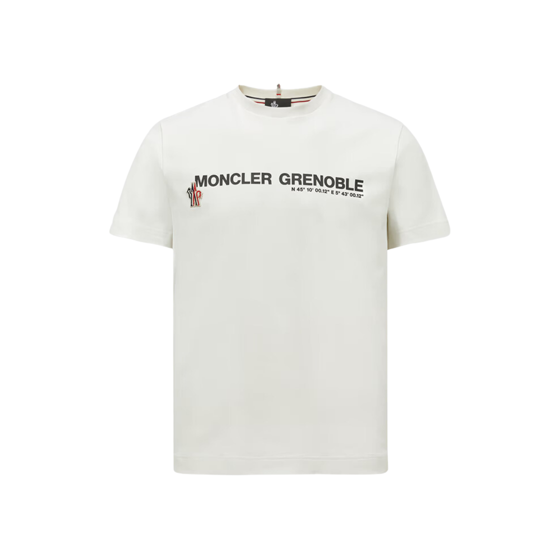 即発 MONCLER Tシャツ 8C00031 001ホワイト 楽天市場】モンクレール Tシャツ 8C00031 001ホワイト MONCLER