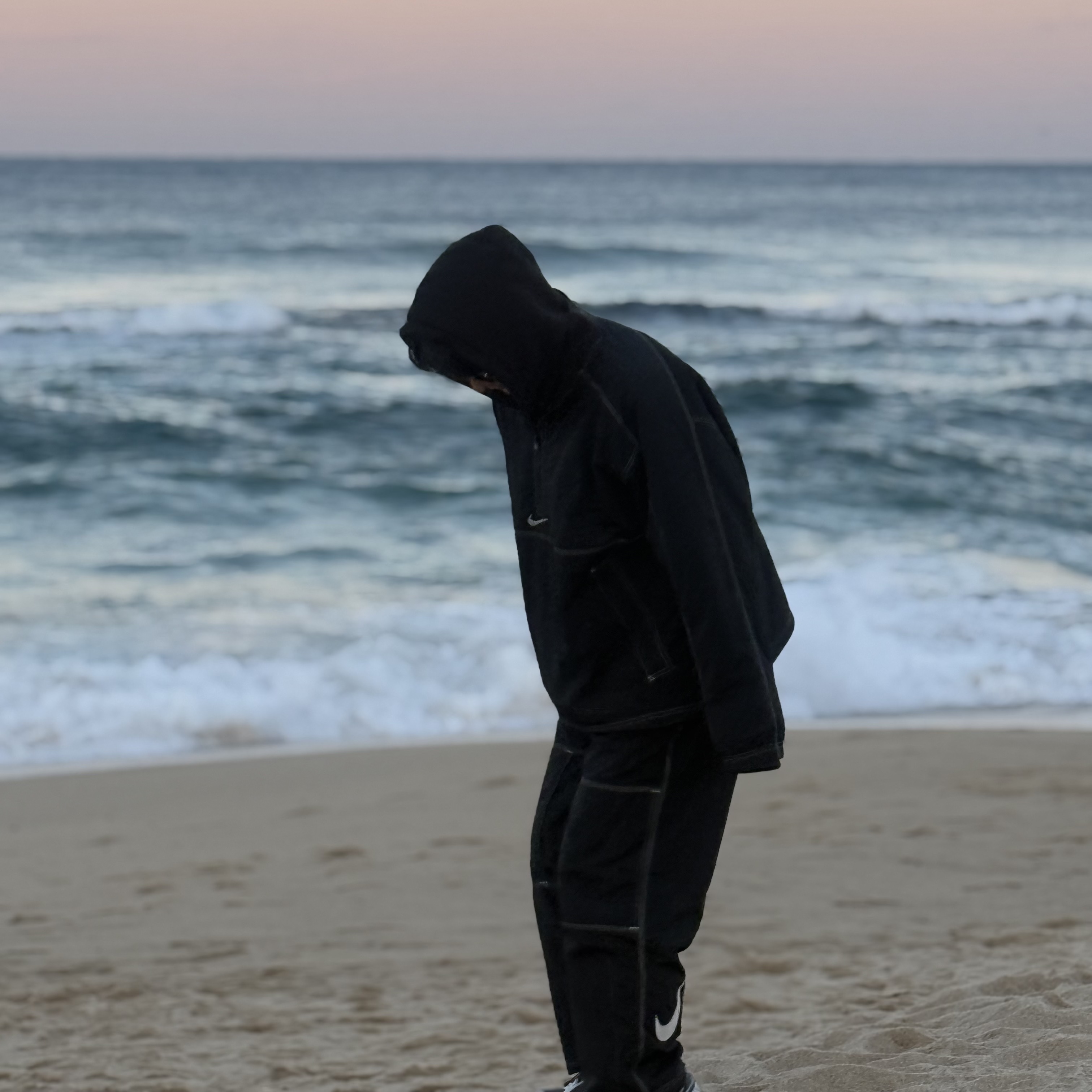 Supreme x Nike Ripstop Pullover Black - 24SS, Supreme x Nike Ripstop Track Pants Black - 24SS 착용 스타일