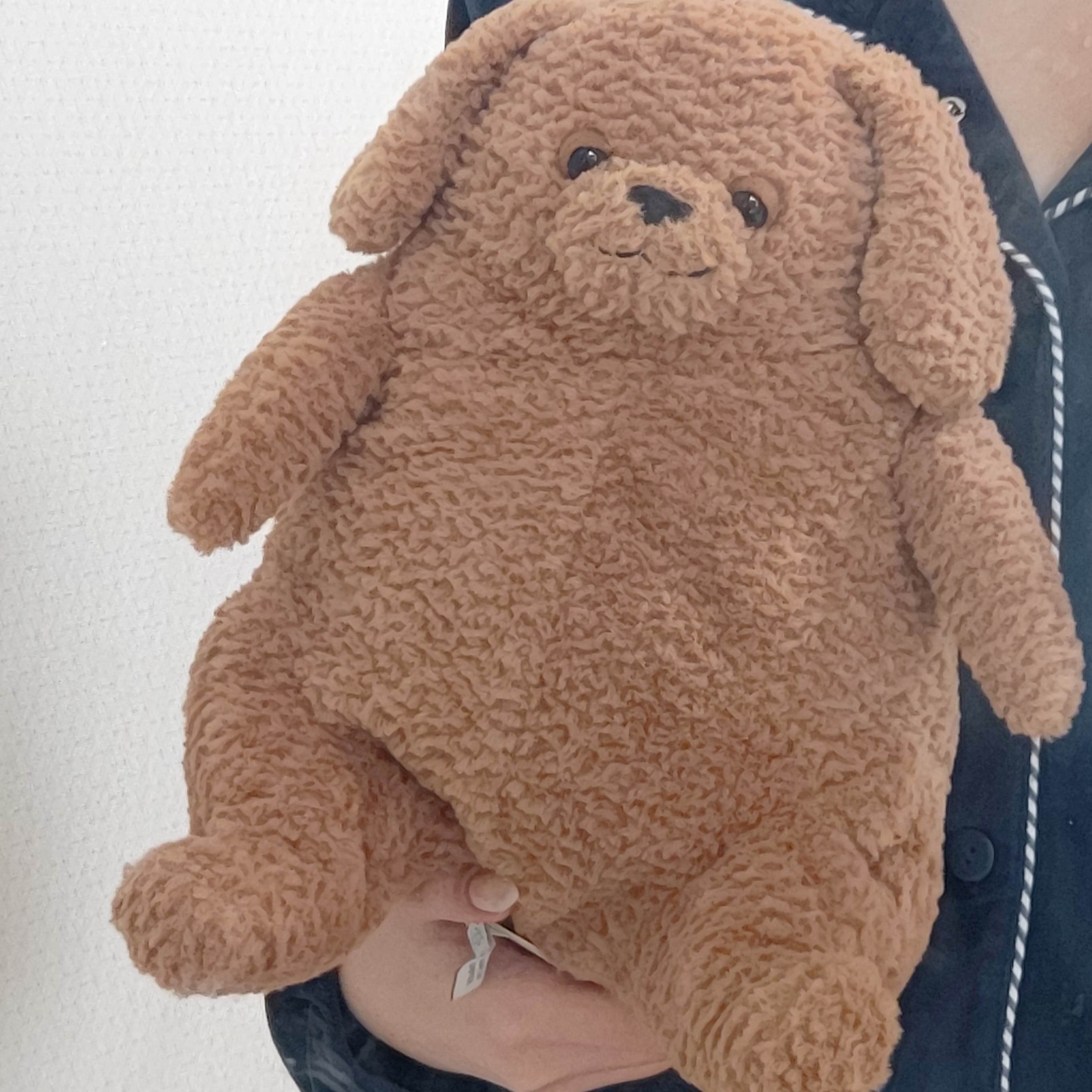 Jellycat Amore Dog Brown 착용 스타일 - 1
