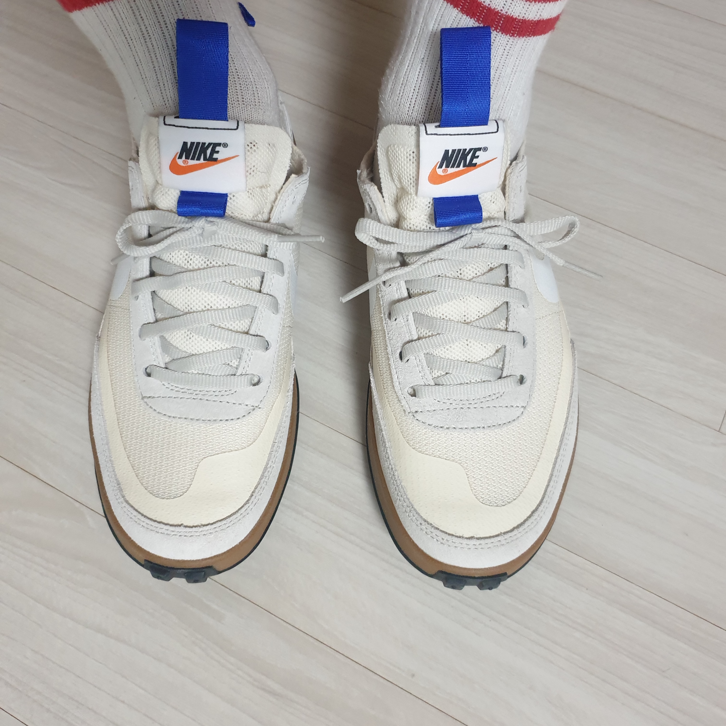 Nike x Tom Sachs General Purpose Shoe Light Cream 착용 스타일