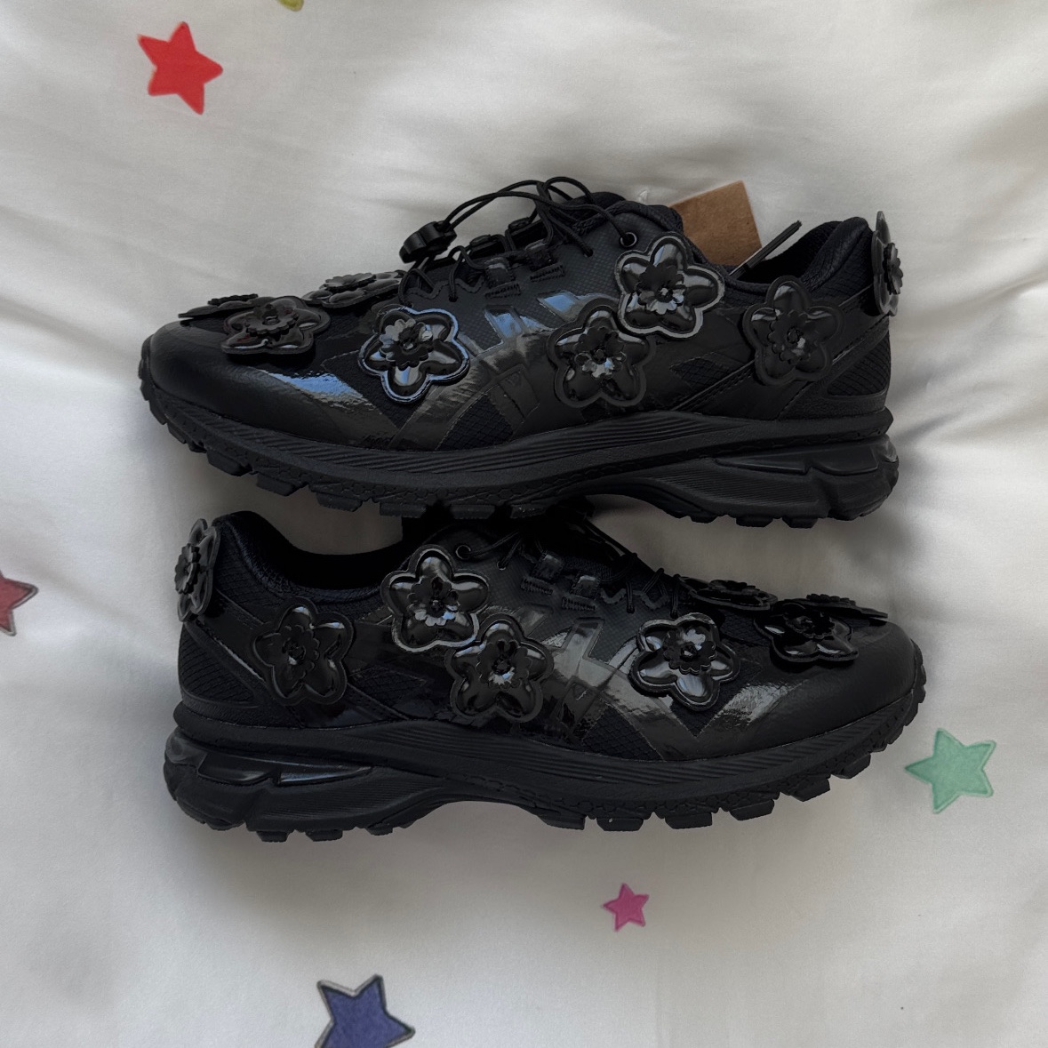 Asics x Cecilie Bahnsen Gel-Terrain Black 착용 스타일 - 1