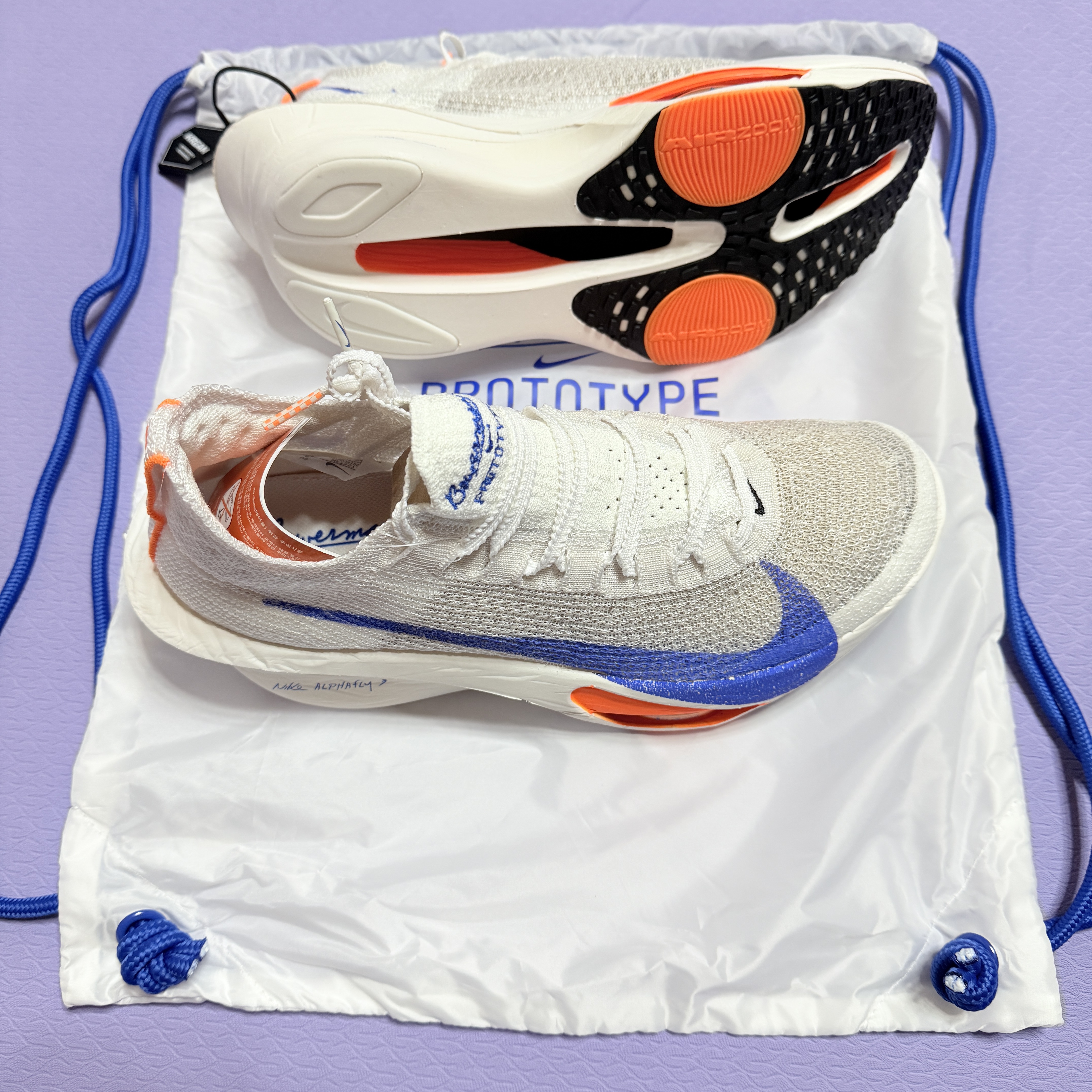 Nike Air Zoom Alphafly Next% 3 Blueprint 착용 스타일 - 2