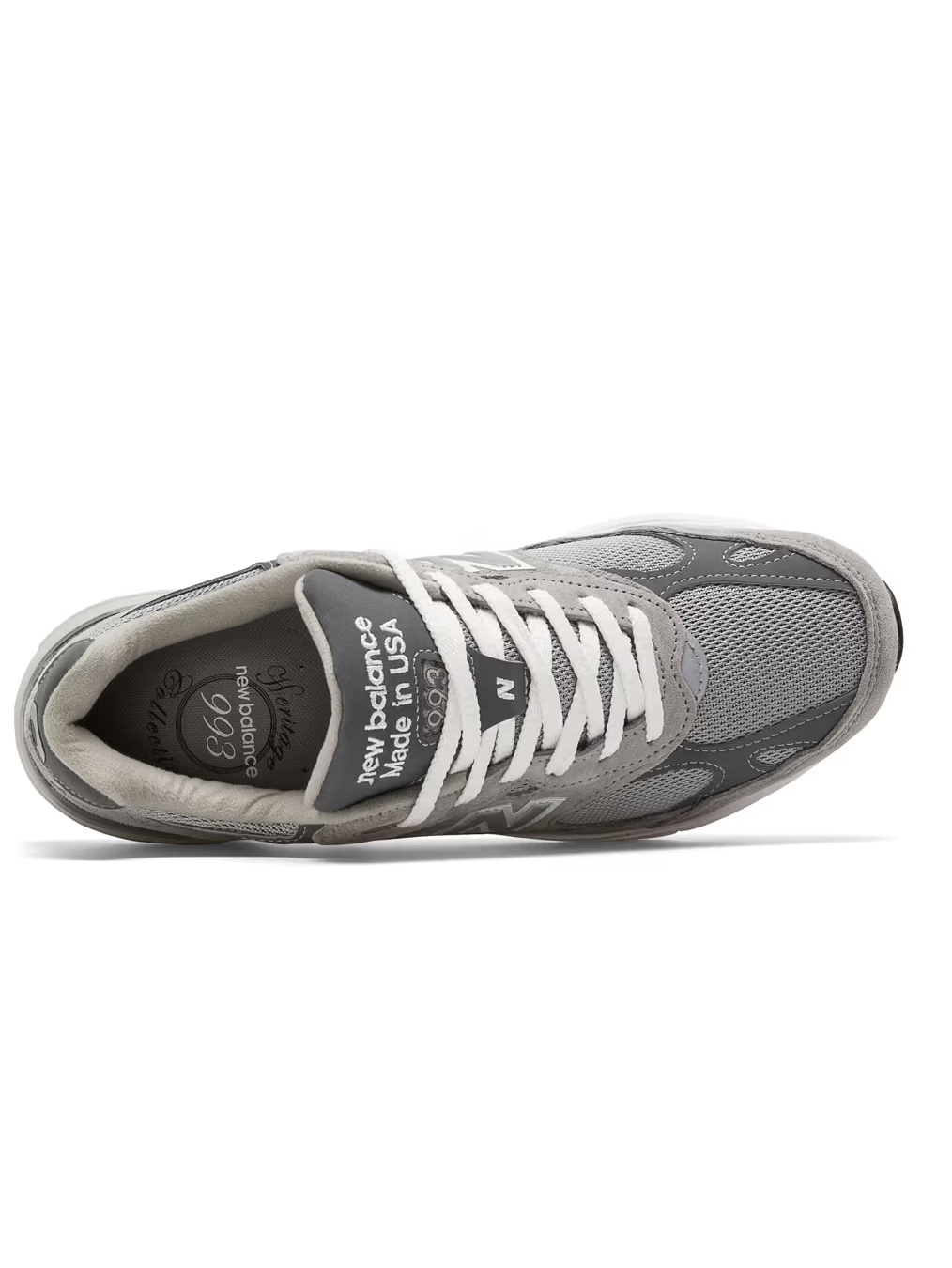 New Balance 993 Made in USA Grey - D Standard, New Balance 993 Made in USA Navy - D Standard 착용 스타일 - 7
