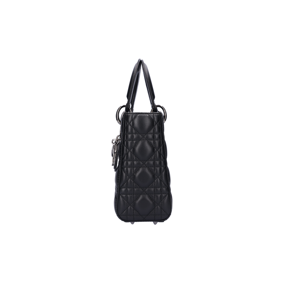 M0538ONGE_01 Dior Small Lady Bag Lambskin Black - #4