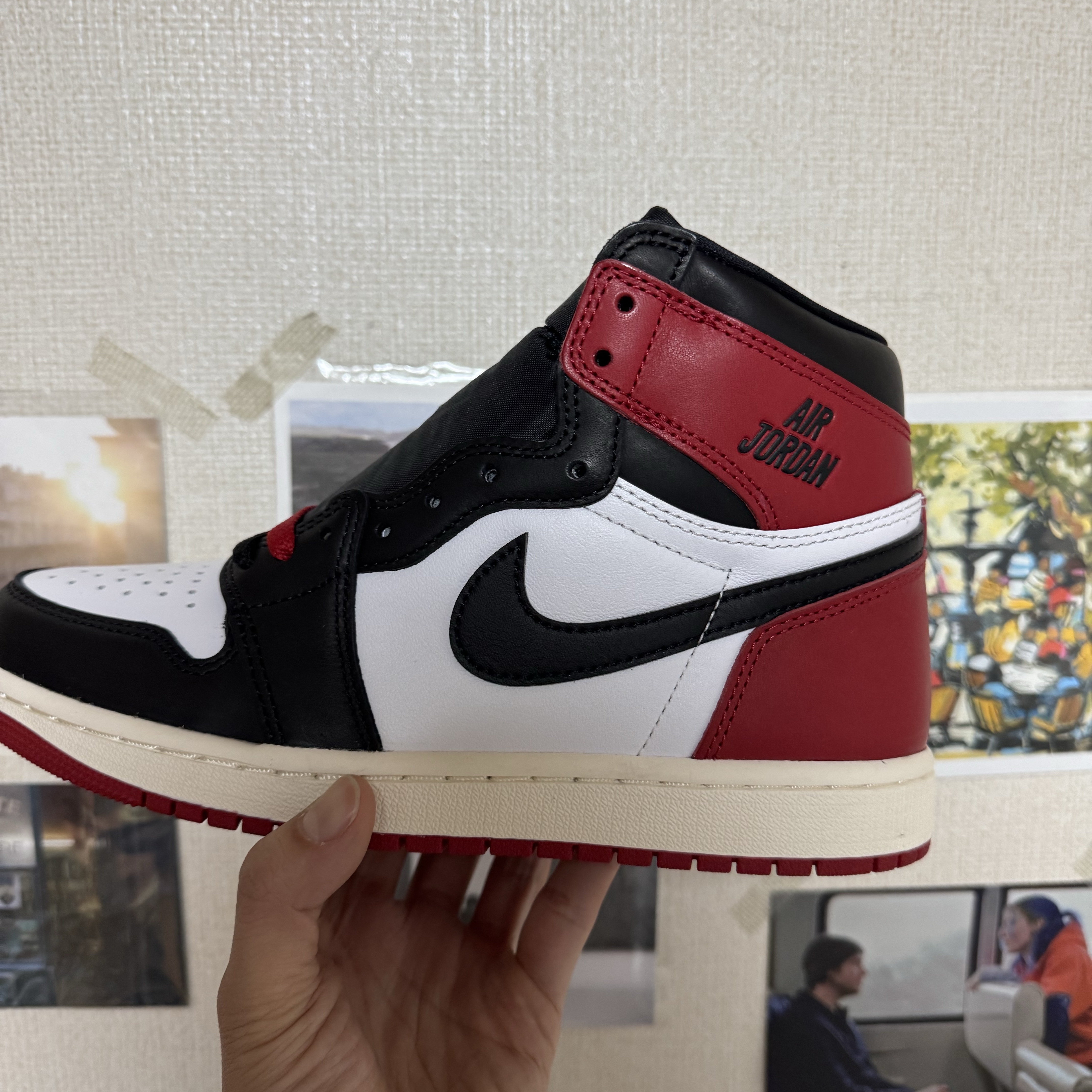 Jordan 1 Retro High OG Black Toe 착용 스타일