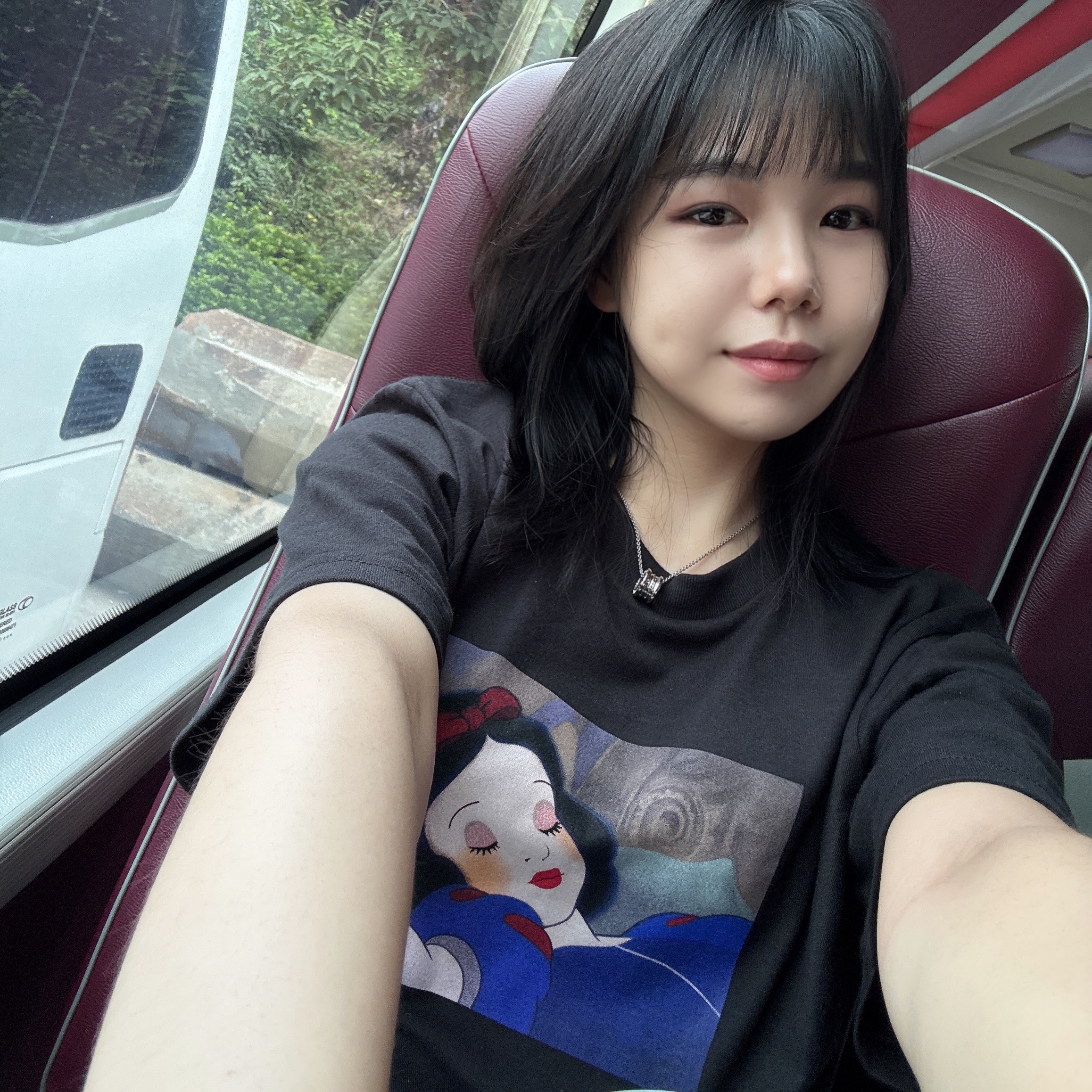 Supreme Snow White T-Shirt Black - 24FW, Bulgari Save The Children Necklace Sterling Silver 착용 스타일