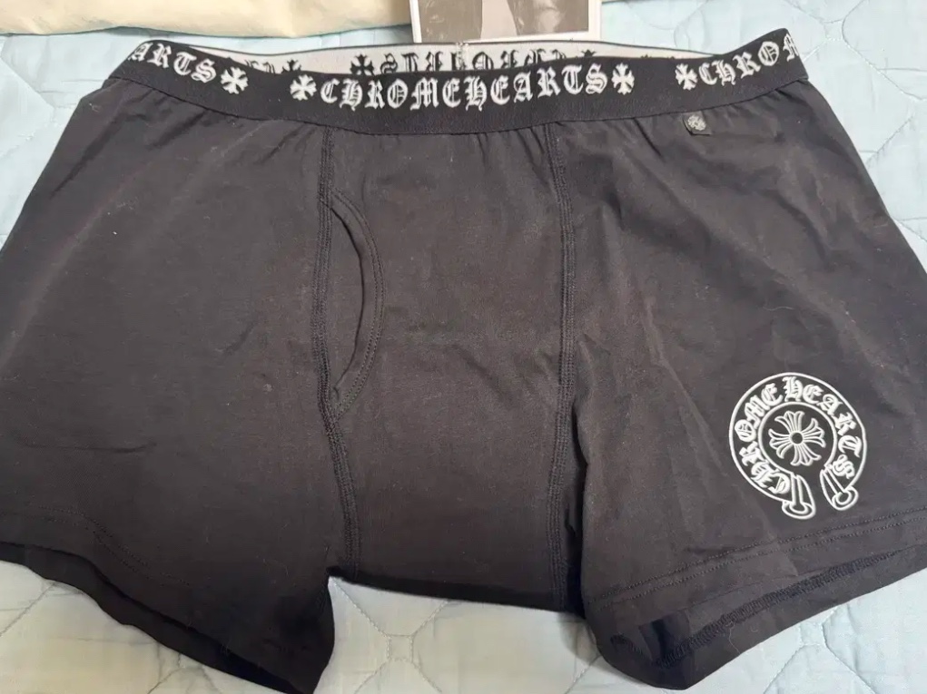 Chrome Hearts Boxer Brief Black, Chrome Hearts Boxer Brief Camo 착용 스타일 - 2