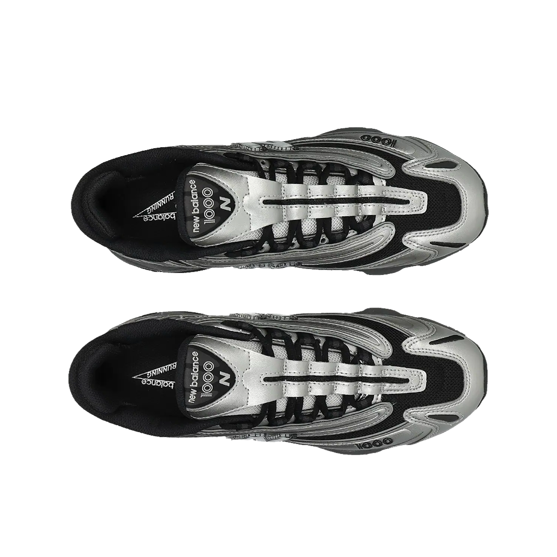 뉴발란스 1000 블랙 실버 메탈릭(New Balance 1000 Black Silver Metallic) - 2