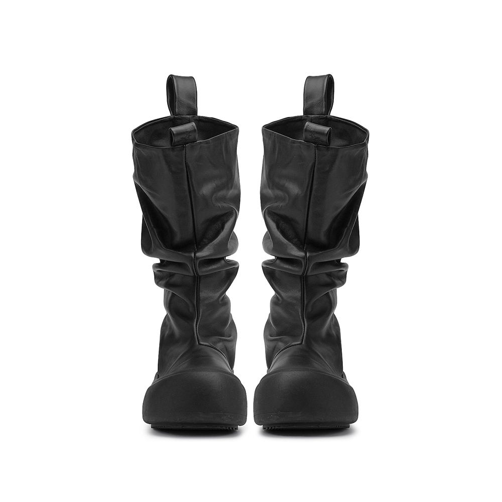 유메유메 로우 피셔맨 여성 미들부츠-블랙(YUME YUME Low Fisherman Women's Boots Black) - 2