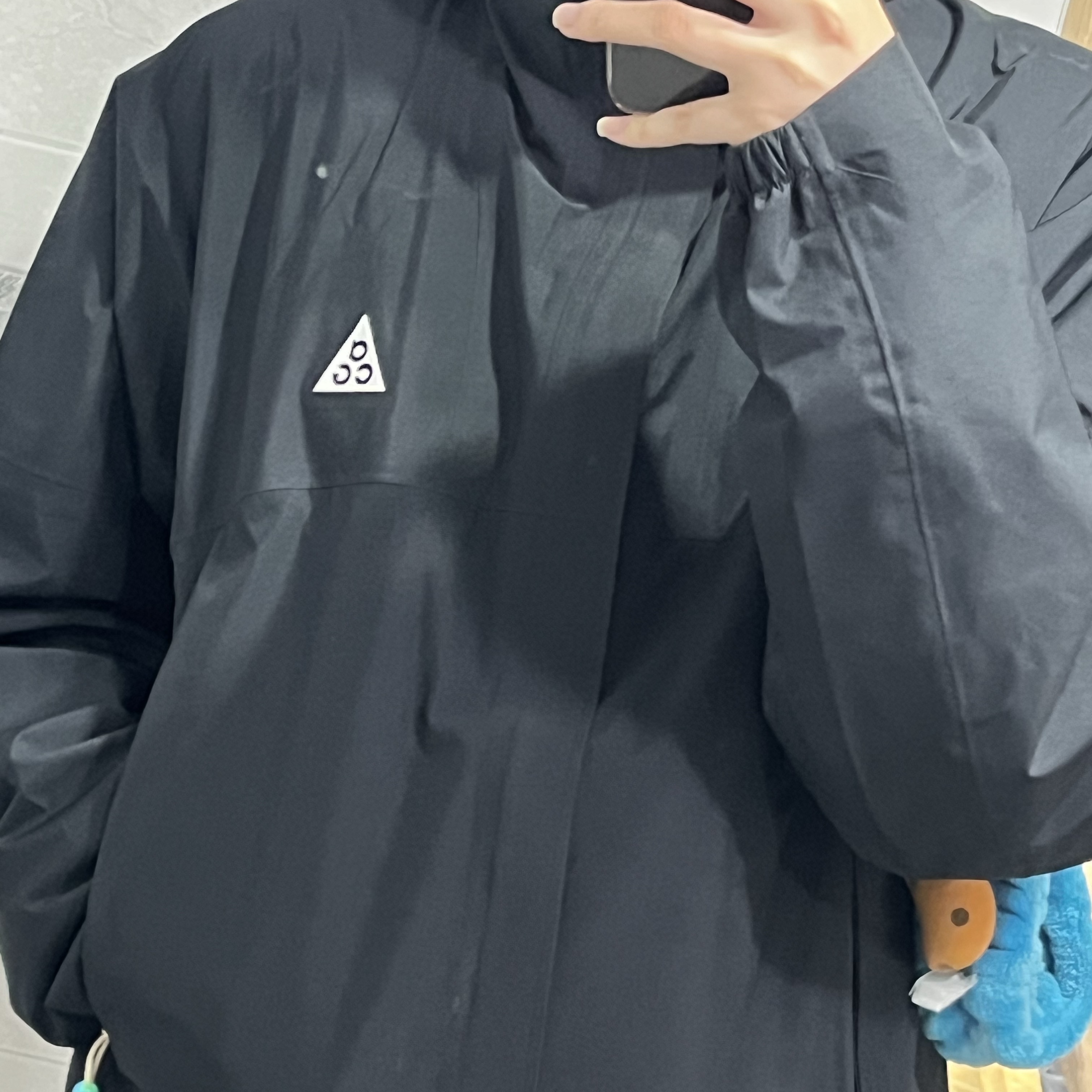 Nike ACG Storm-Fit ADV Cascade Rains Full Zip Jacket Black - Asia 착용 스타일 - 2