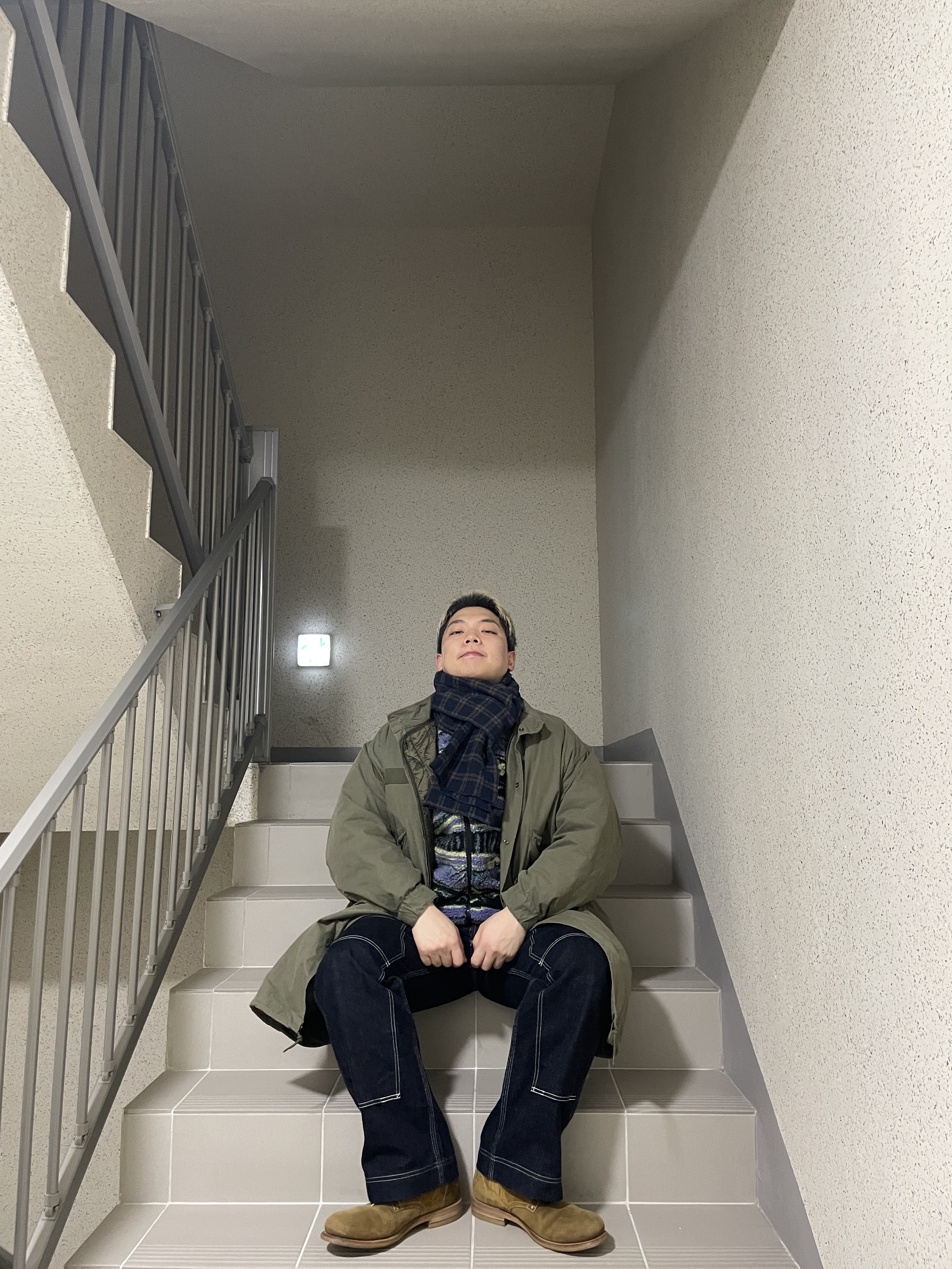 Thisisneverthat x Gramicci Reversible Fleece Vest Multi 착용 스타일 - 7