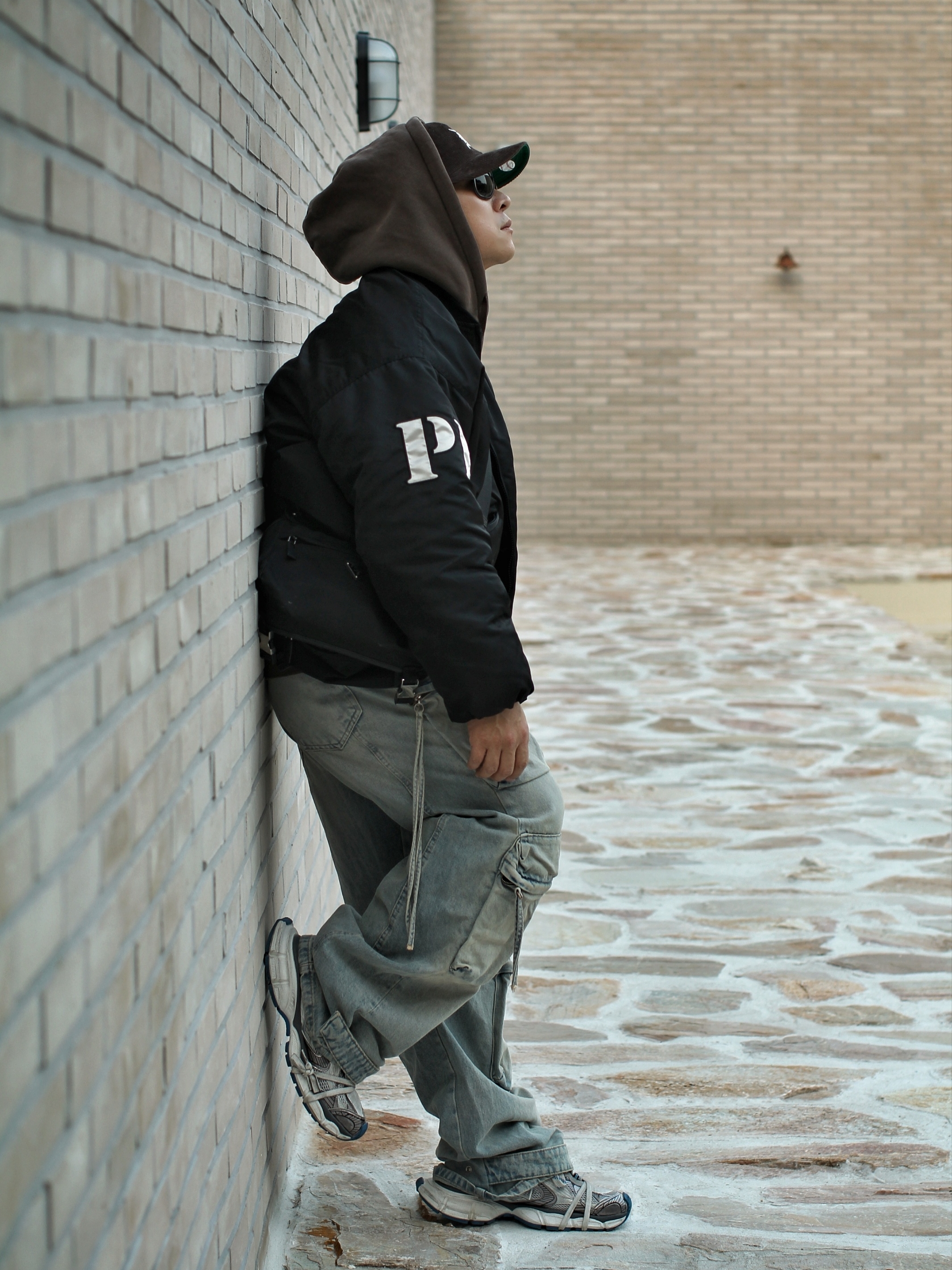 New Era x Fear of God 59FIFTY Corduroy Size Cap Walnut, Stussy Basic Stussy Hoodie Coffee 2022 착용 스타일 - 2