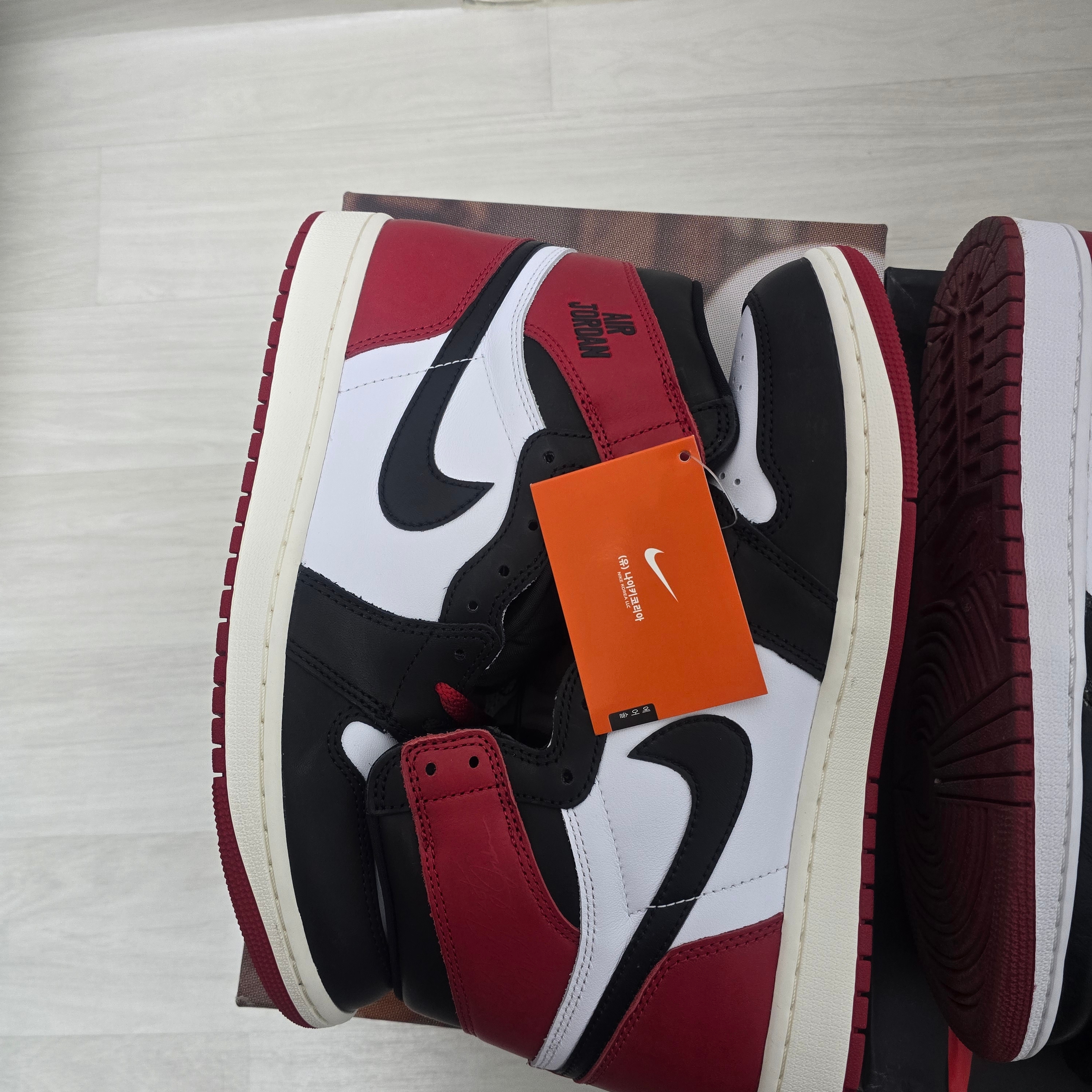 Jordan 1 Retro High OG Black Toe, Jordan 1 Retro High OG Black Toe 2016 착용 스타일 - 2