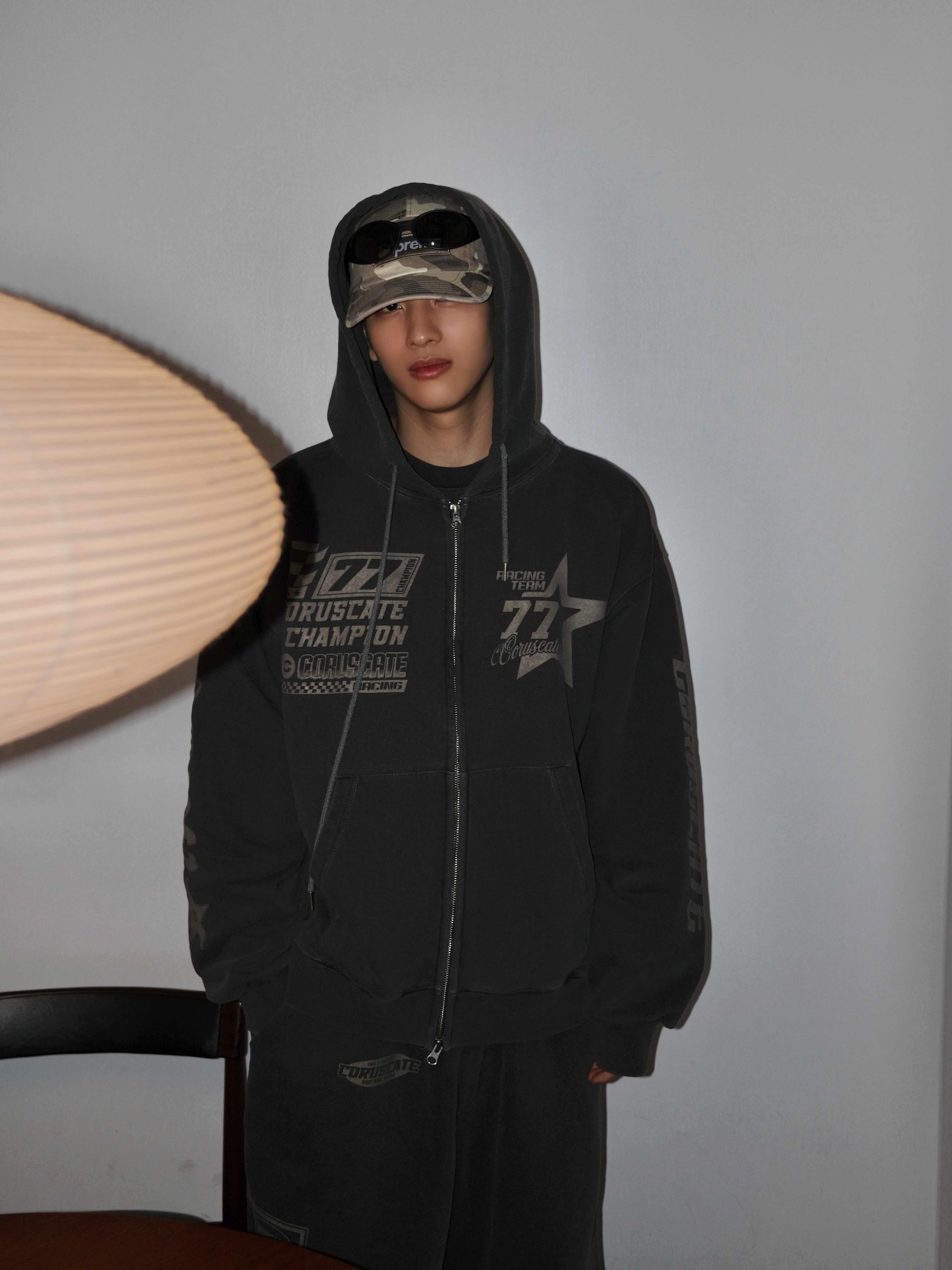 Supreme Military Camp Cap Stone Camo - 23SS 착용 스타일