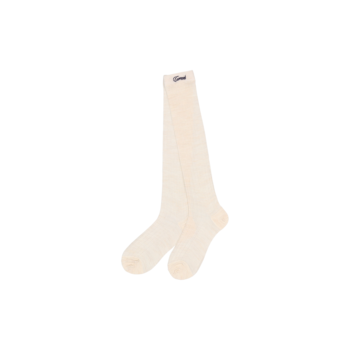 커렌트 멜리노 울 니삭스 오트밀(Current Merino Wool Knee Socks Oatmeal)