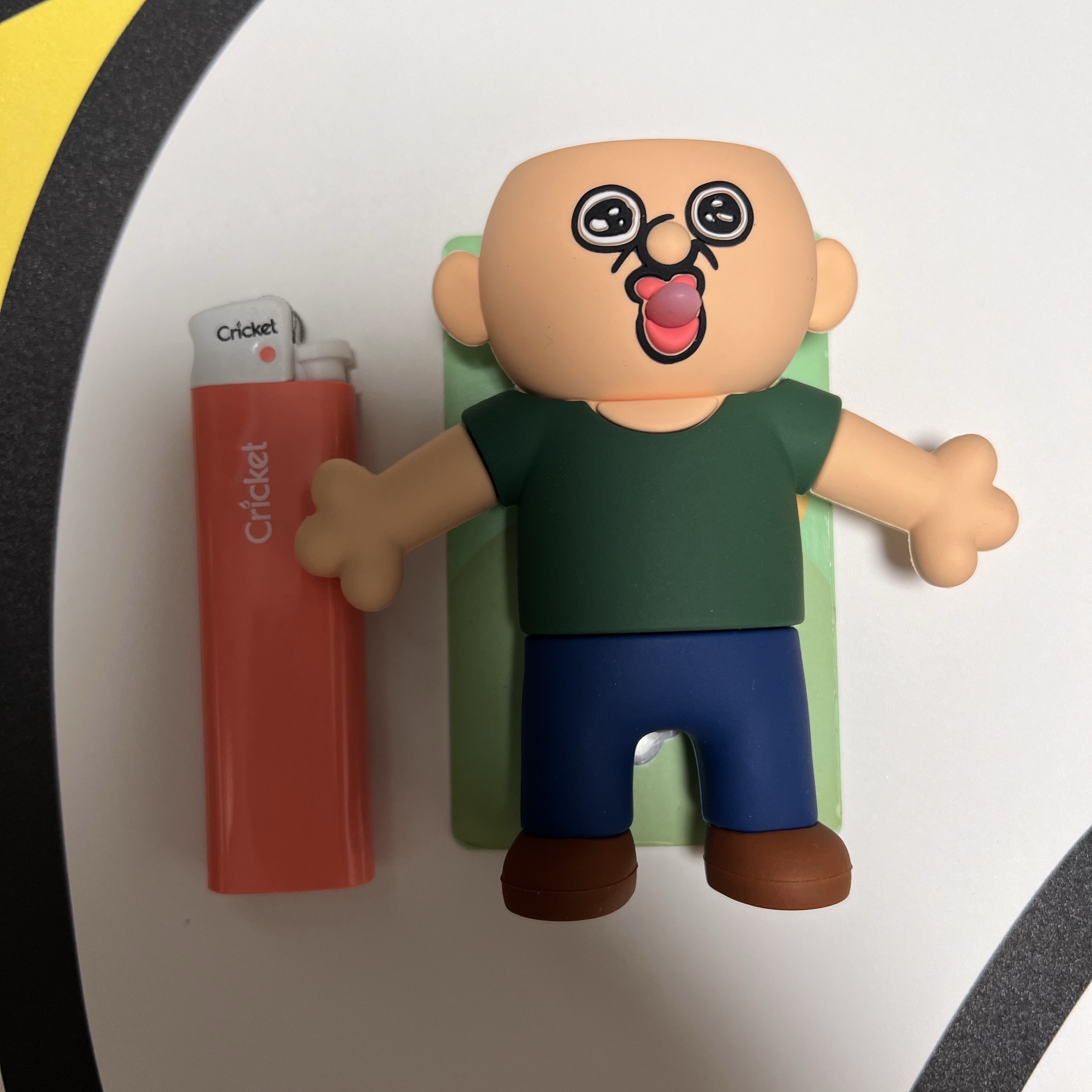 빵빵이 라이터 케이스, 빵빵이 인형 키링 착용 스타일 - 3