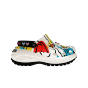 Crocs Classic Mega Crush Clog Black White