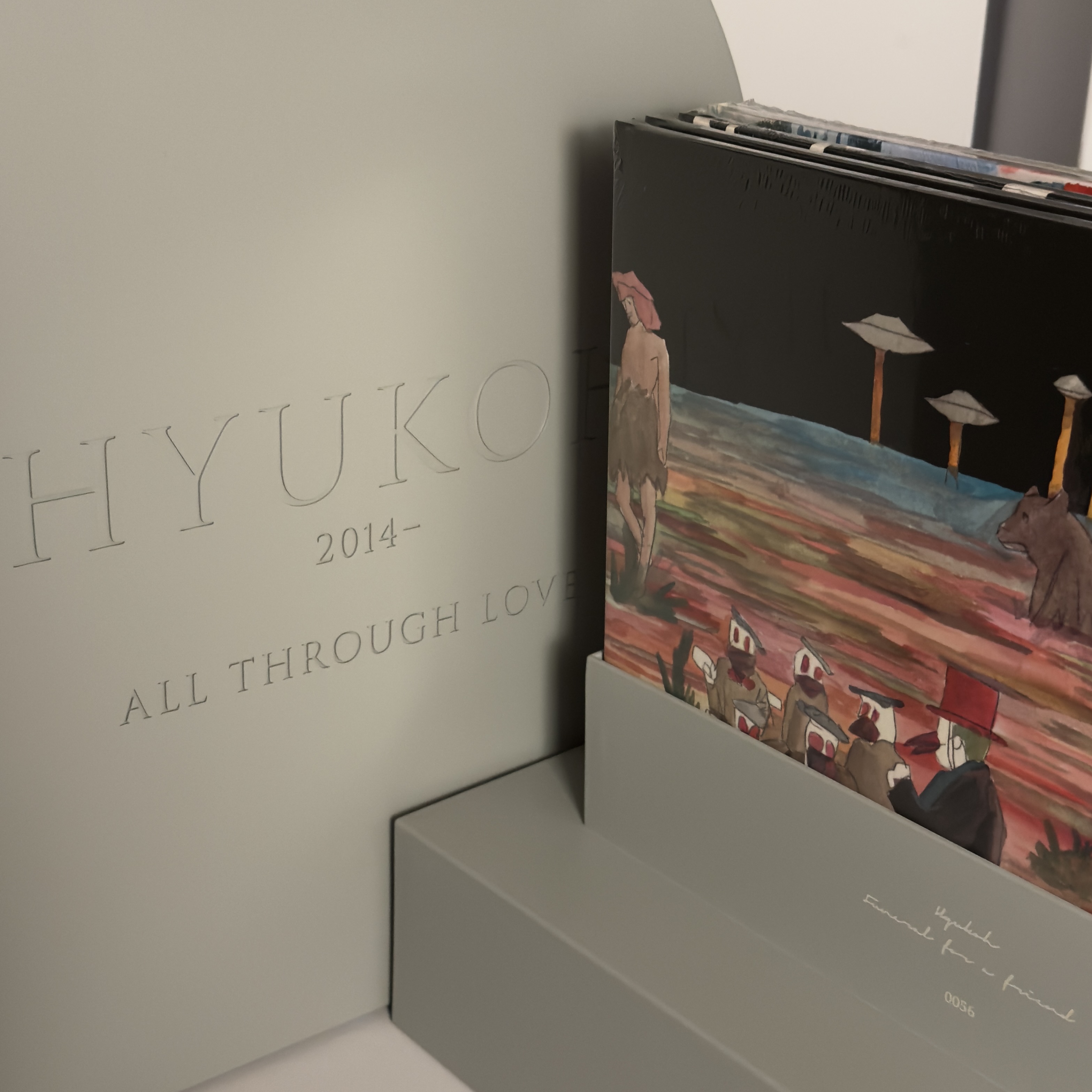 HYUKOH x Fragment Design Funeral For A Friend Vinyl Box Set 착용 스타일