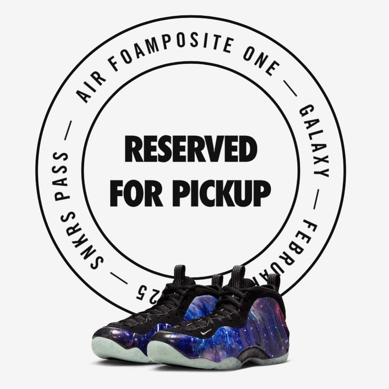Nike Air Foamposite One Galaxy 착용 스타일