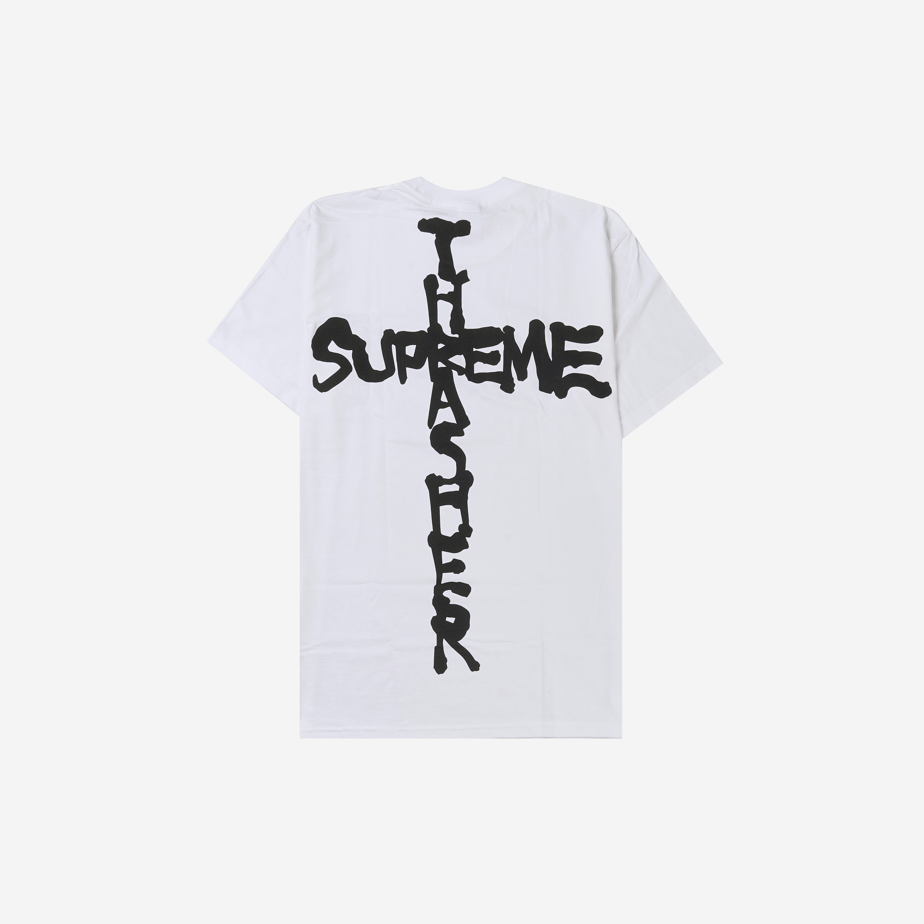 슈프림 x 트레셔 크로스 티셔츠 화이트 - 24FW(Supreme x Thrasher Cross T-Shirt White - 24FW)
