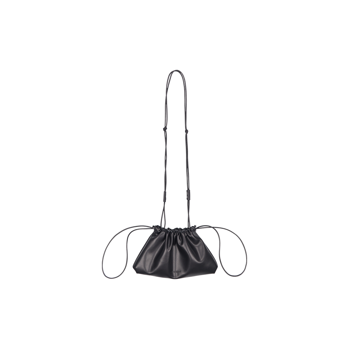 커렌트 스트랩 투웨이 미니 파우치 백 블랙(Current Strap Two Way Mini Pouch Bag Black)