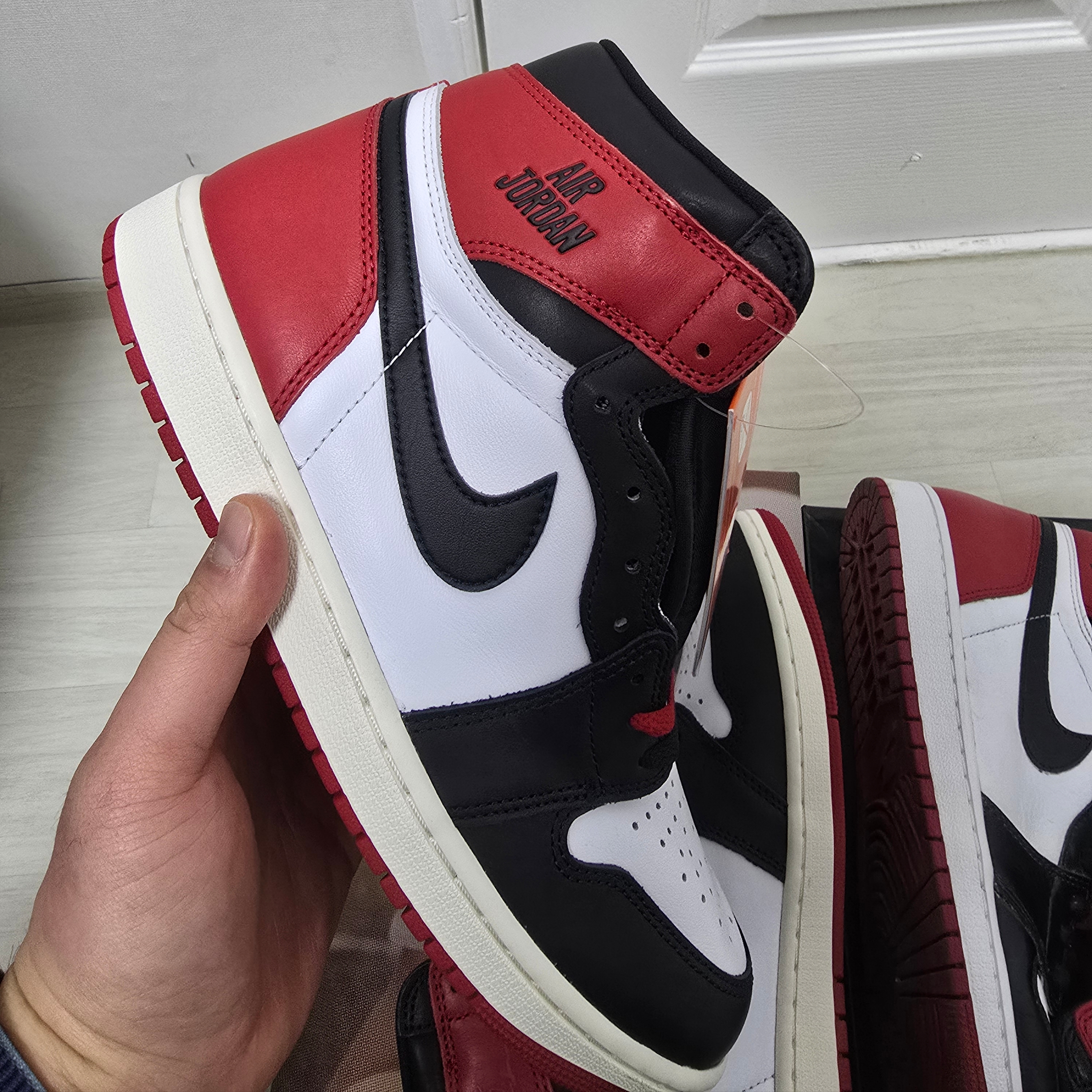 Jordan 1 Retro High OG Black Toe, Jordan 1 Retro High OG Black Toe 2016 착용 스타일 - 4
