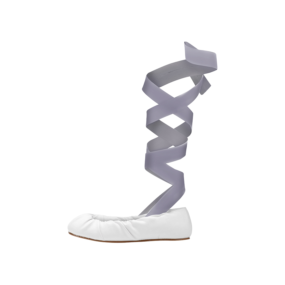 유메유메 발레리나 여성 발레리나슈즈-화이트(YUME YUME Women's Ballerina White) - 2
