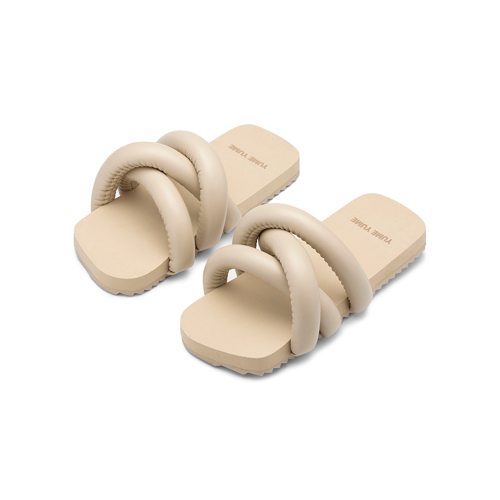 유메유메 타이어 여성 슬라이드-베이지(YUME YUME Tyre Women's Slide Beige) - 2