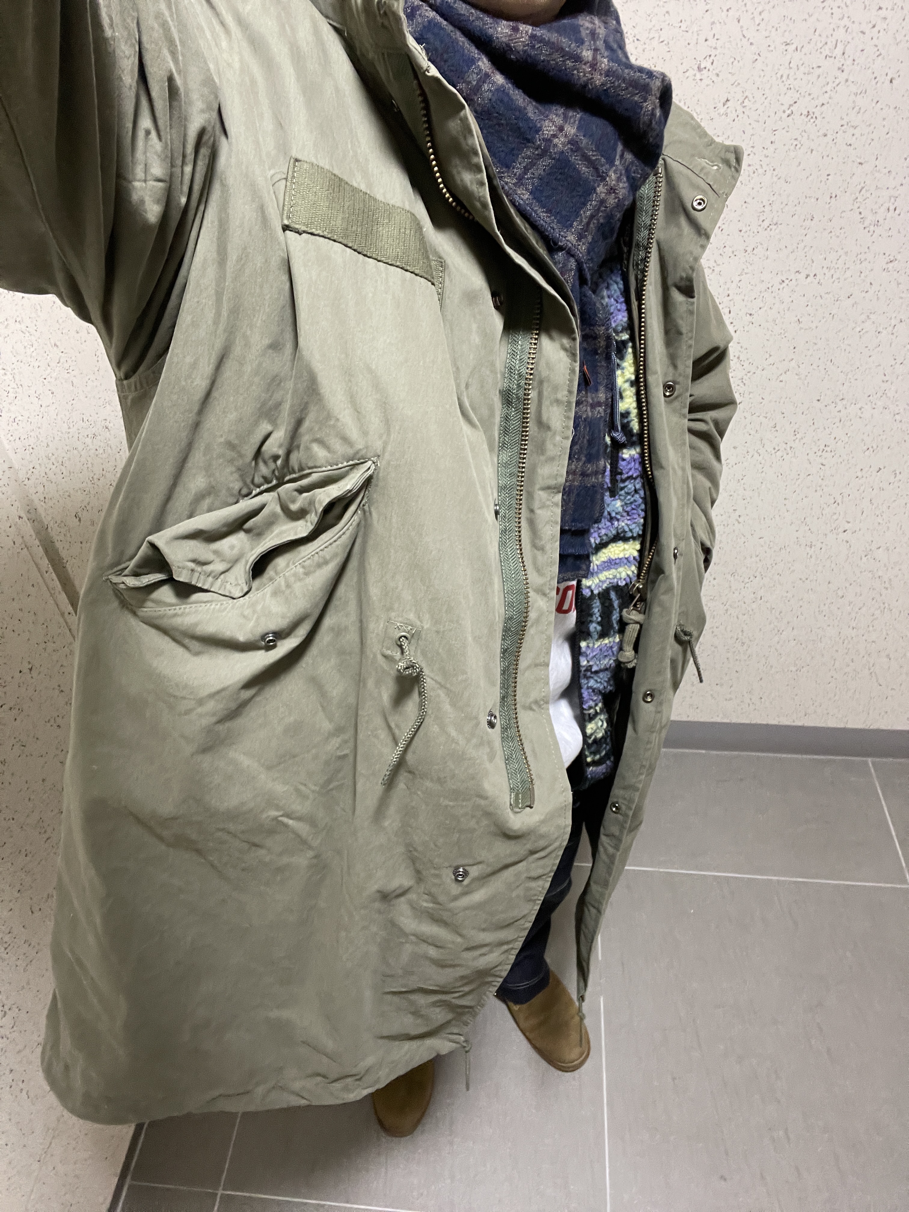 Thisisneverthat x Gramicci Reversible Fleece Vest Multi 착용 스타일 - 2