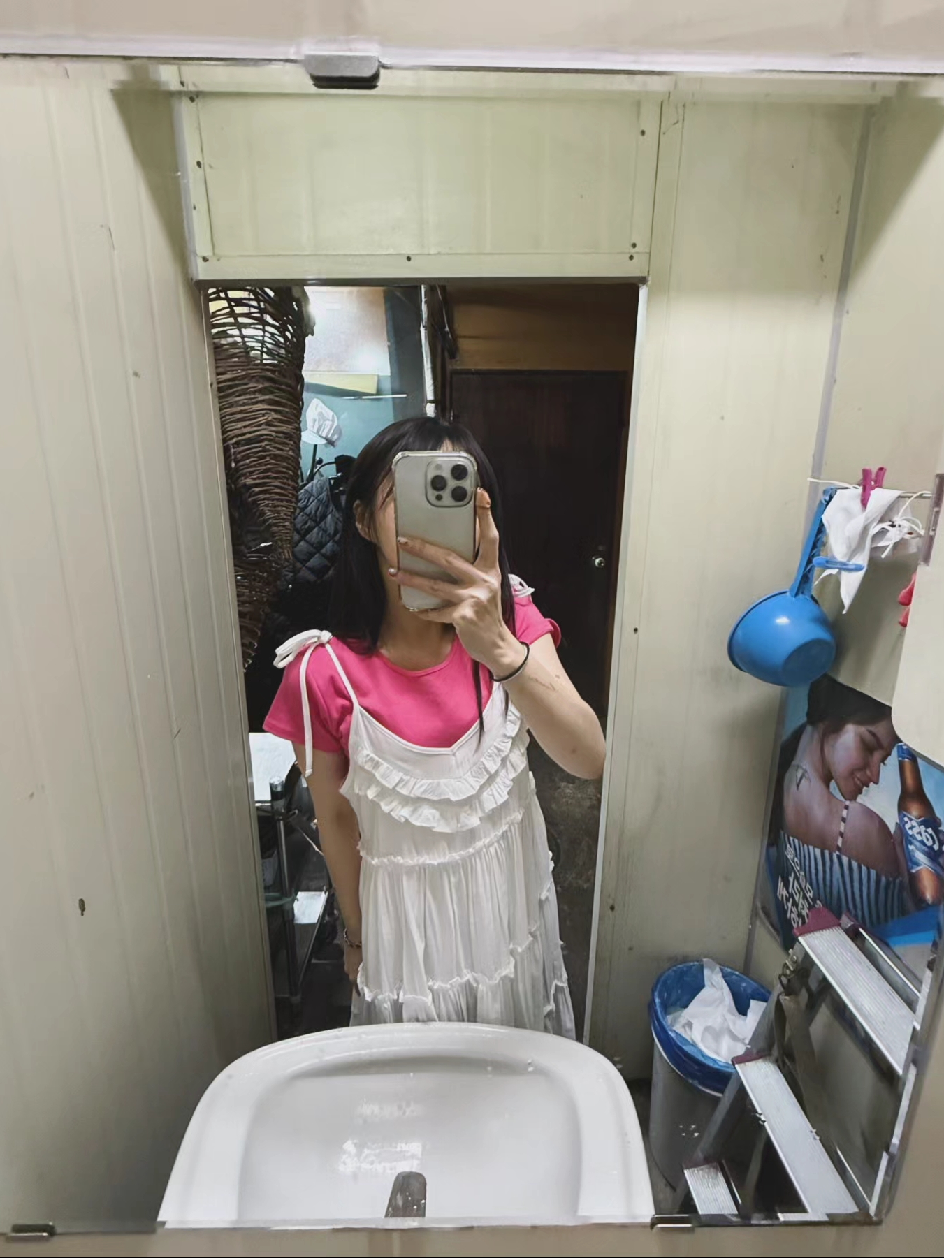 오픈 Yy 코튼 볼캡 브라운, (W) 온 러닝 x 포스트 아카이브 팩션 (파프) 클라우드몬스터 2 문더스트 초크 착용 스타일 - 3