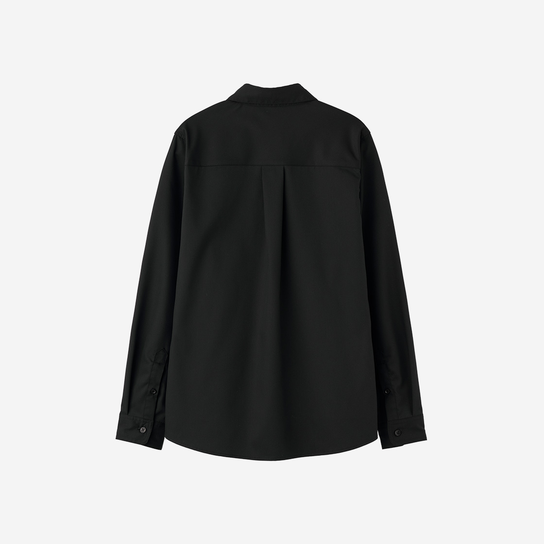 제너럴아이디어 우먼 링클프리 리벳 셔츠 블랙(General Idea woman wrinkle free rivet shirts black) - 2
