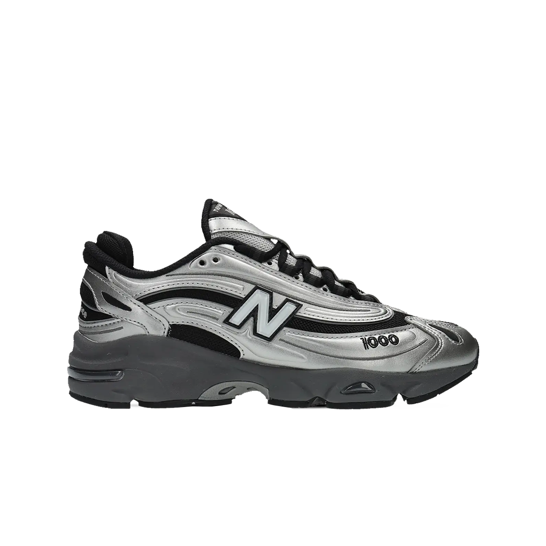 뉴발란스 1000 블랙 실버 메탈릭