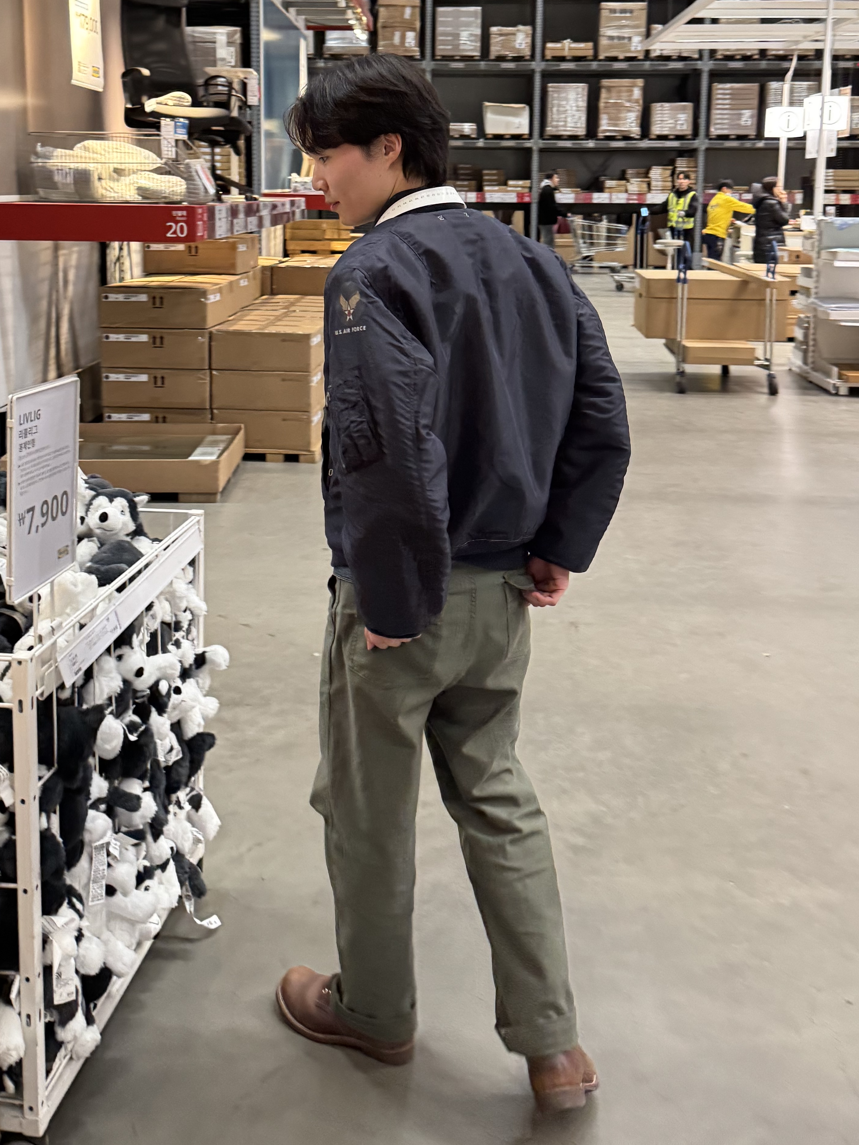 Red Wing Iron Ranger 8111 Amber Harness - D 착용 스타일