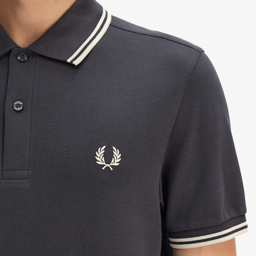 프레드페리 트윈 팁 프레드페리 셔츠 앵커그레이/오트밀(Fred Perry Twin Tipped Fred Perry Shirt Anchor Grey/Oatmeal) - 5