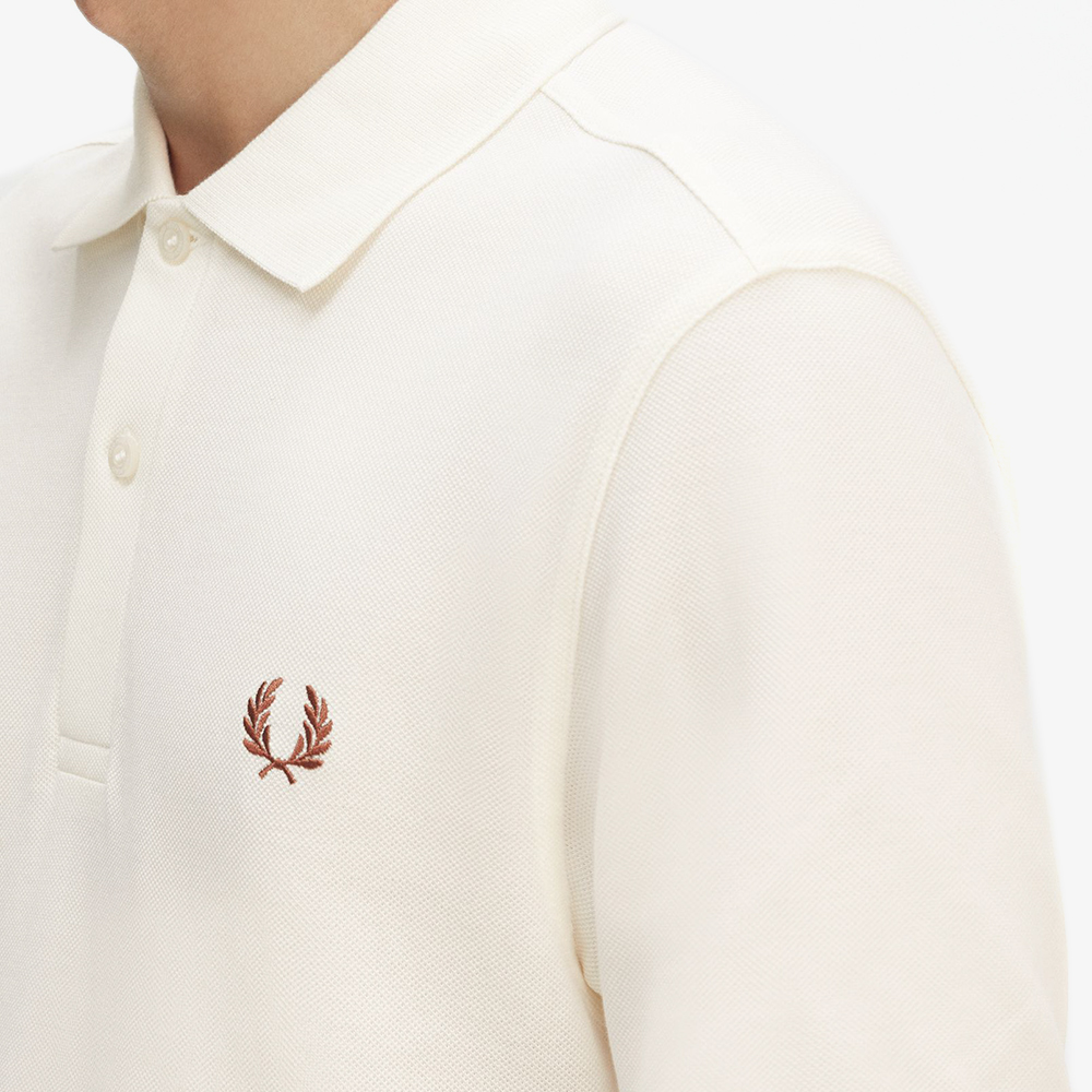 프레드페리 플레인 프레드페리 셔츠 라이트 에크루/시나몬(Fred Perry The Fred Perry Shirt Light Ecru/Cinnamon) - 6